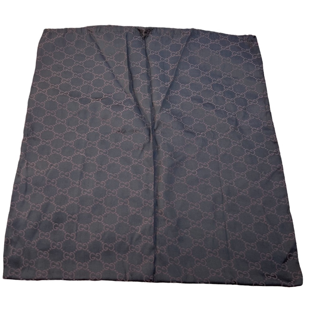 Gucci drawstring dust bag x-large brown